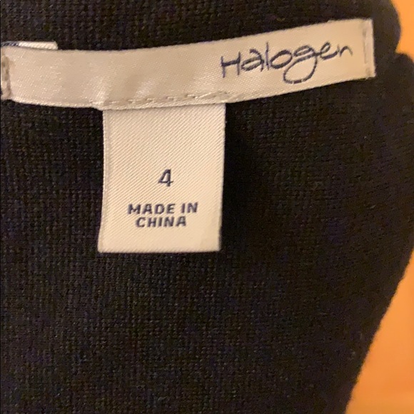 HALOGEN Woman black pencil skirt size 4 - Picture 4 of 4